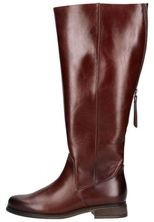 Gabor Comfort Stiefel Nappaleder Dunkelbraun Warmfutter