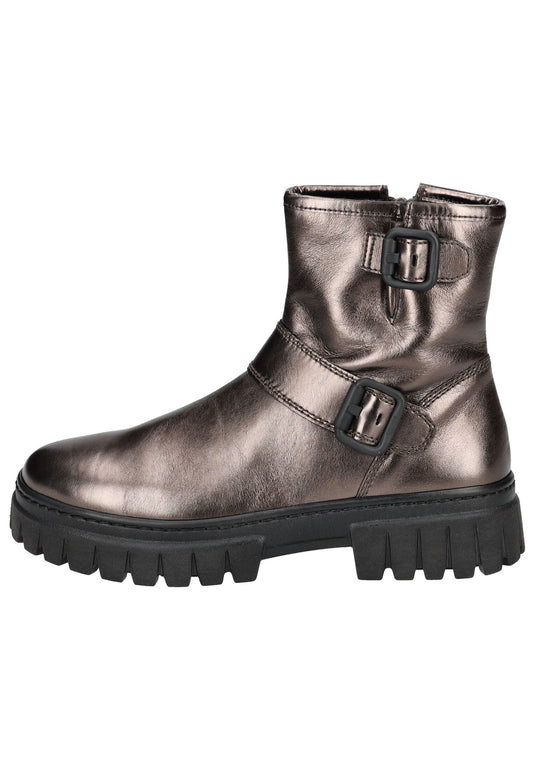 Gabor Comfort Stiefelette Leder Bronze