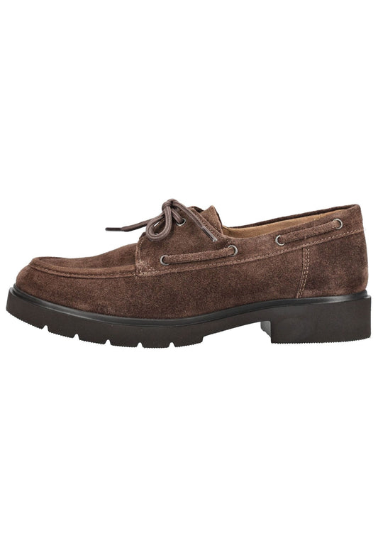 Gabor Halbschuhe Veloursleder Cacao