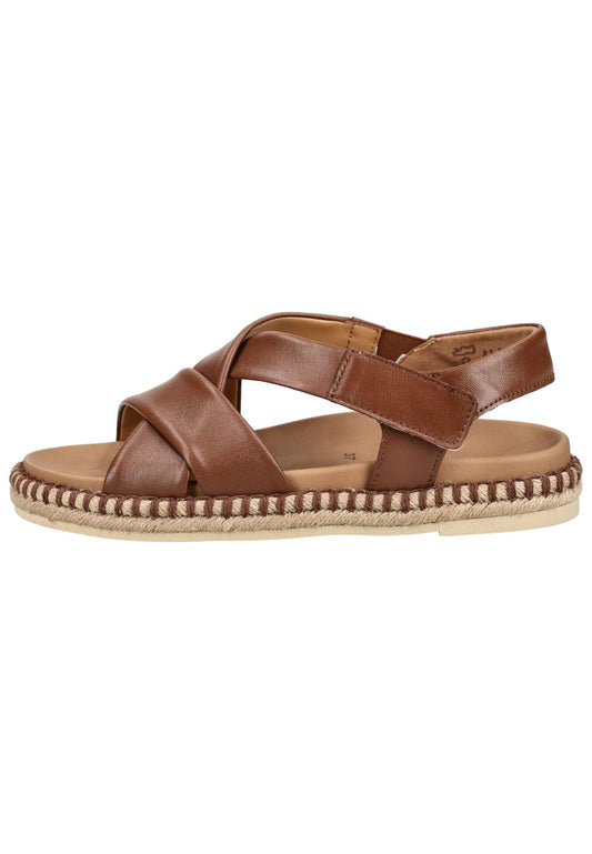 Gabor Sandalen Glattleder Cognac