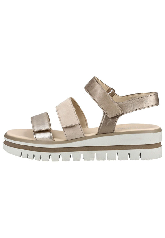 Gabor Sandalen Glattleder Gold