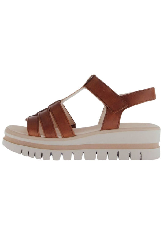 Gabor Sandalen Leder Camel
