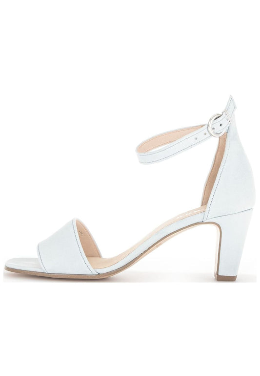 Gabor Sandalen Veloursleder Hellblau