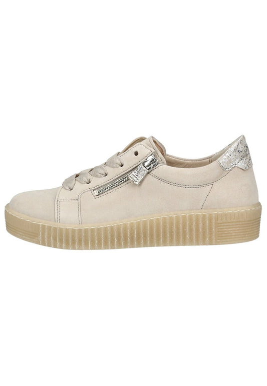 Gabor Sneaker Leder Beige