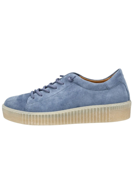 Gabor Sneaker Veloursleder Denim