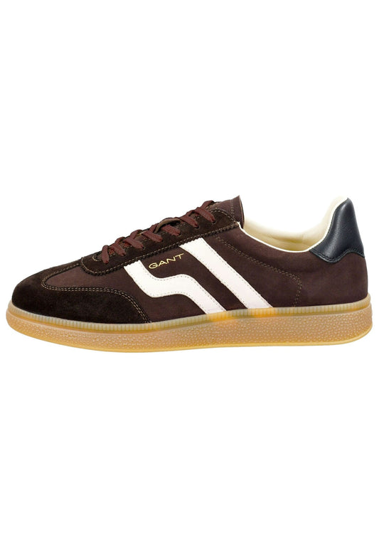 GANT Sneaker Nubukleder/Textil Dunkelbraun