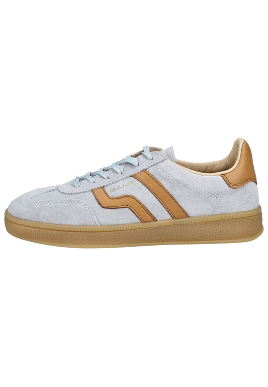 GANT Sneaker Veloursleder Hellblau/Braun