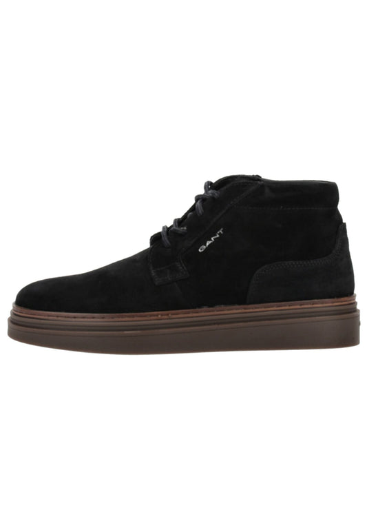 GANT Stiefelette Nubukleder Schwarz