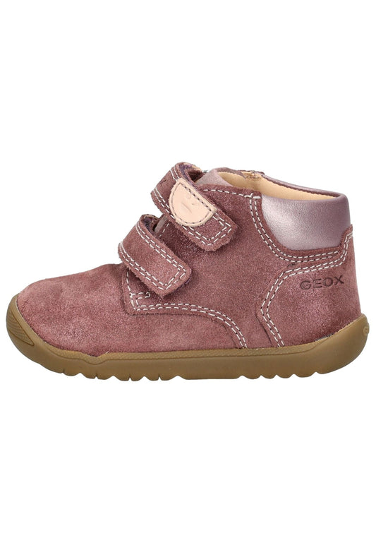 Geox Halbschuhe Leder/Synthetik Rose
