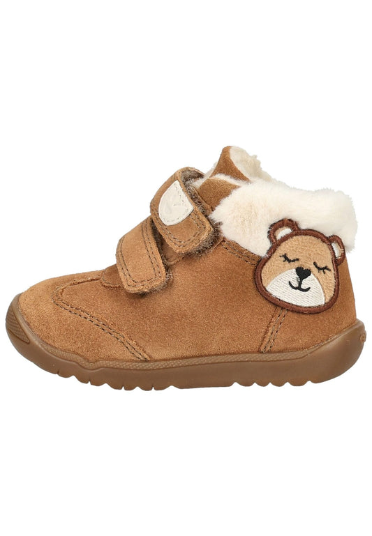 Geox Halbschuhe Veloursleder Hellbraun Warmfutter