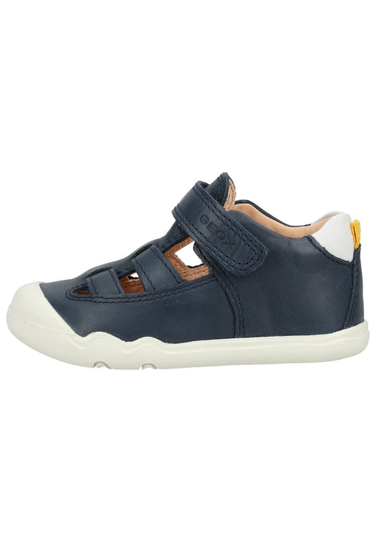 Geox Sandalen Leder Navy/Weiß