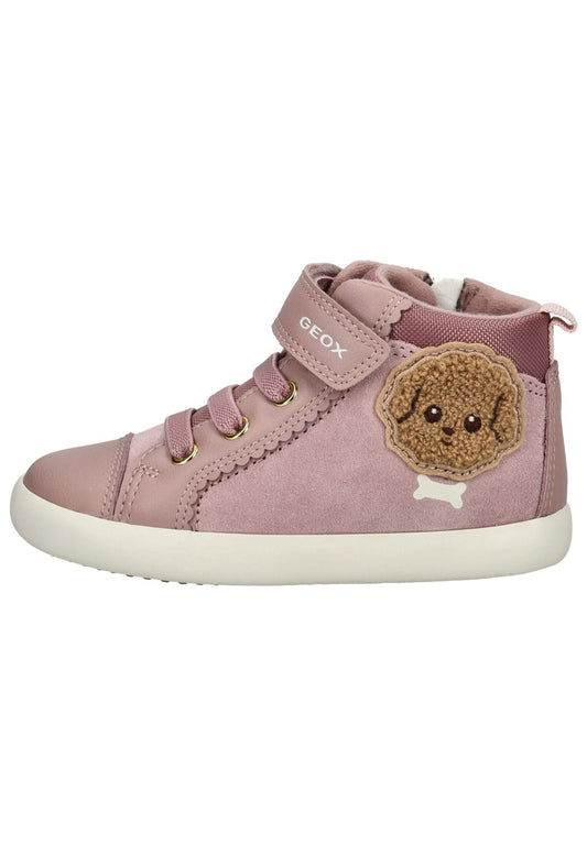 Geox Sneaker Leder/Synthetik Rose
