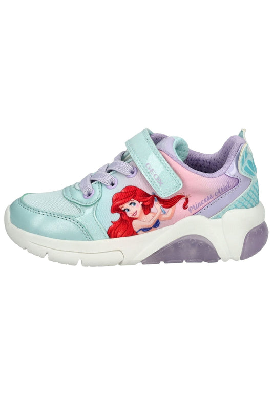Geox Sneaker Lederimitat/Textil Blau/Multi