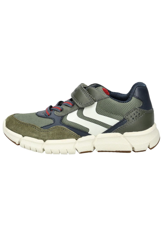 Geox Sneaker Lederimitat/Textil Military