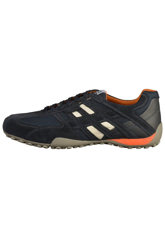 Geox Sneaker Veloursleder/Mesh Blau