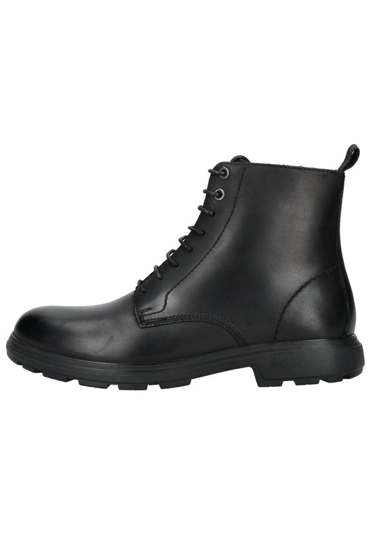 Geox Stiefelette Leder Schwarz Warmfutter