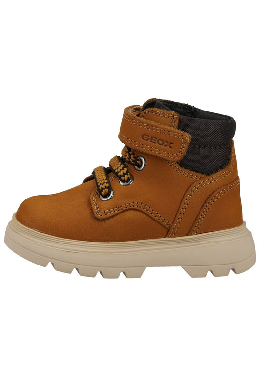 Geox Stiefelette Leder/Textil Gelb