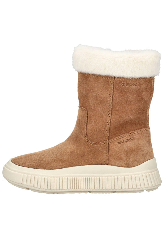 Geox Stiefelette Leder/Textil Whisky Warmfutter