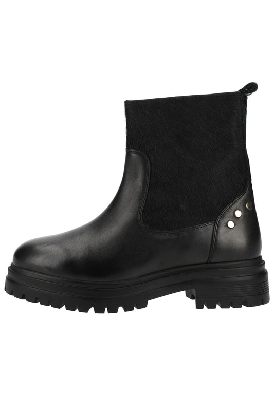 GIOSEPPO Stiefelette Leder/Textil Schwarz