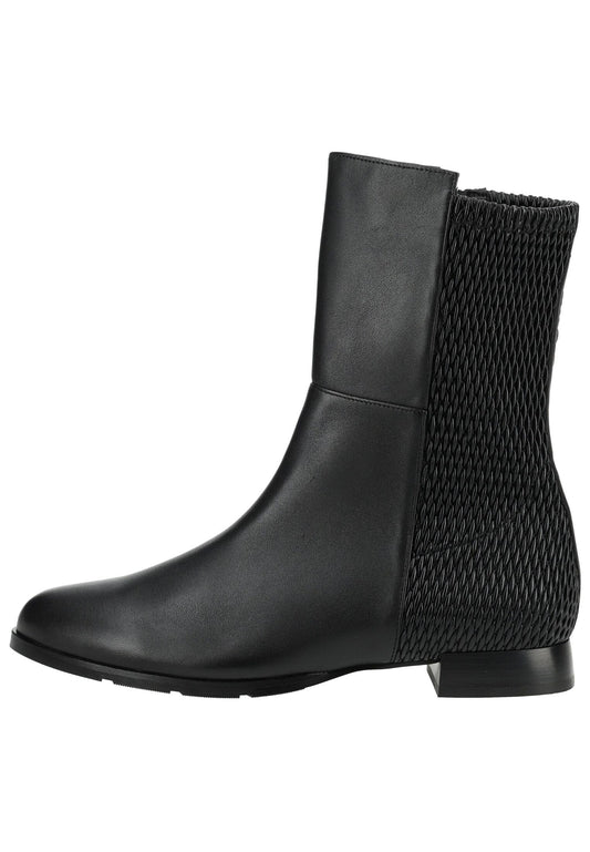 HASSIA Stiefel Leder Schwarz