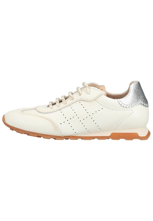 HISPANITAS Sneaker Leder Weiß/Braun