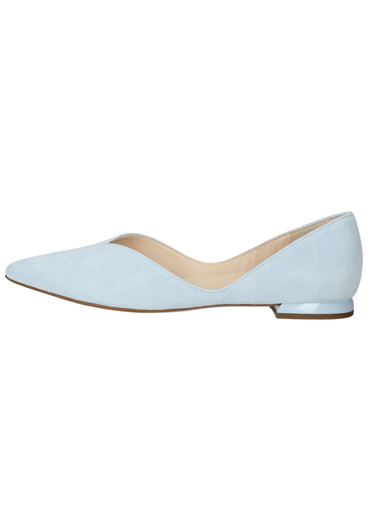 Högl Ballerinas Veloursleder Azur