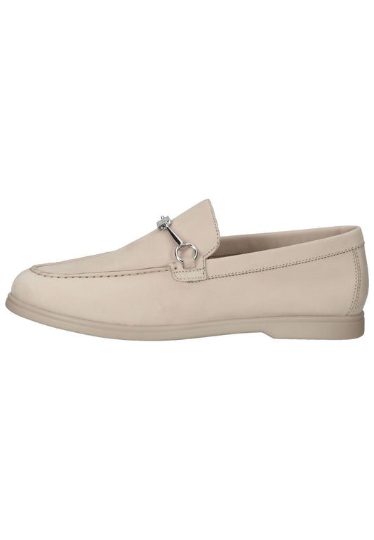 Högl Slipper Nubukleder Taupe