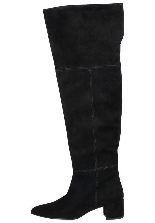Högl Stiefel Veloursleder Schwarz