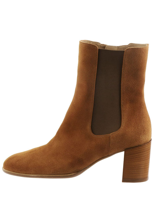 Högl Stiefelette Leder Camel