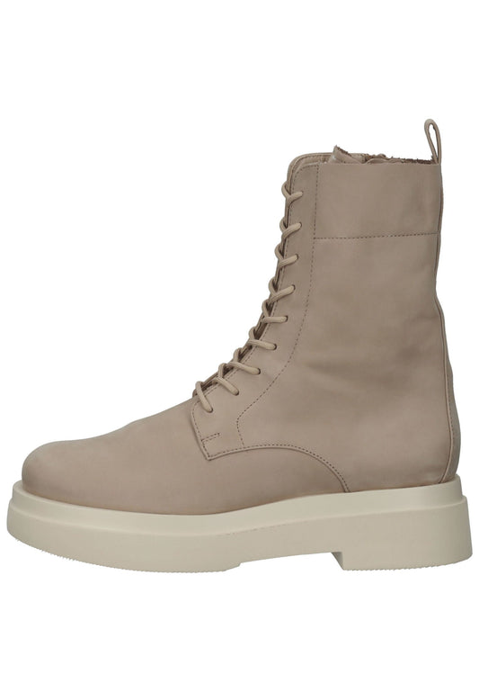 Högl Stiefelette Nubukleder Hellgrau