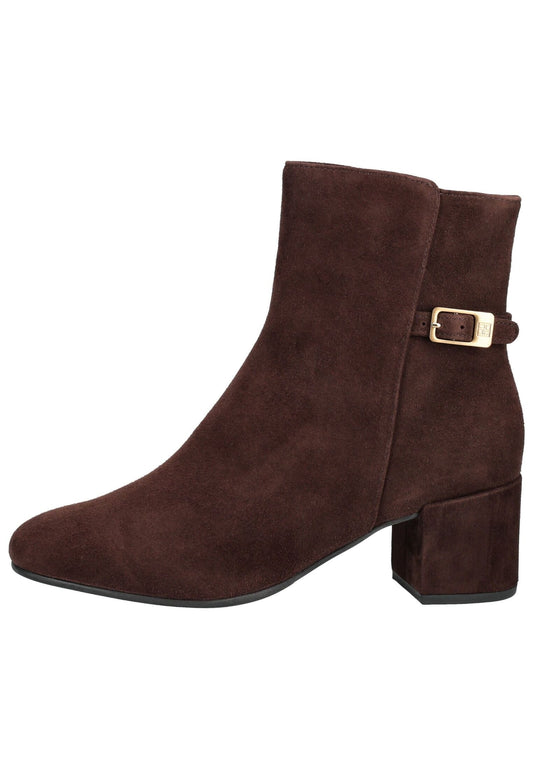 Högl Stiefelette Veloursleder Braun