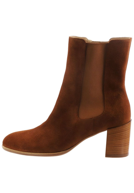 Högl Stiefelette Veloursleder Nut