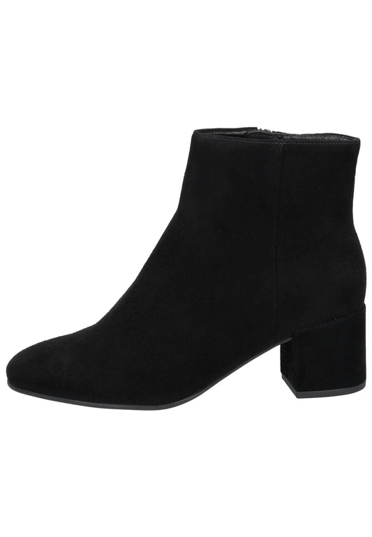 Högl Stiefelette Veloursleder Schwarz