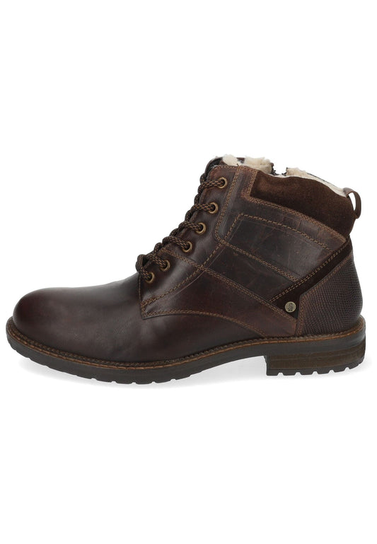 Hush Puppies Stiefelette Leder Braun Warmfutter