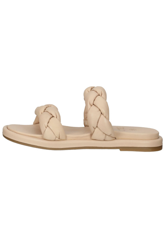 ILC Pantoletten Leder Beige