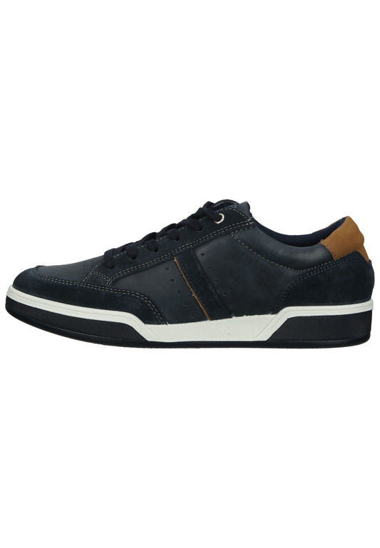 IMAC Sneaker Leder Blau/Braun