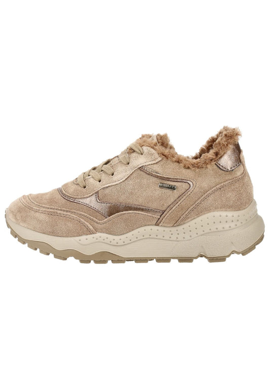 IMAC Sneaker Veloursleder Hellbraun