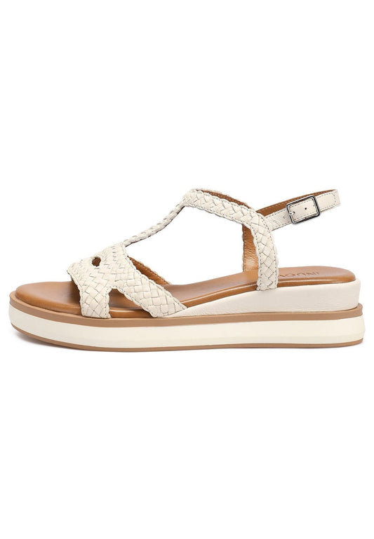 Inuovo Sandalen Leder Crema