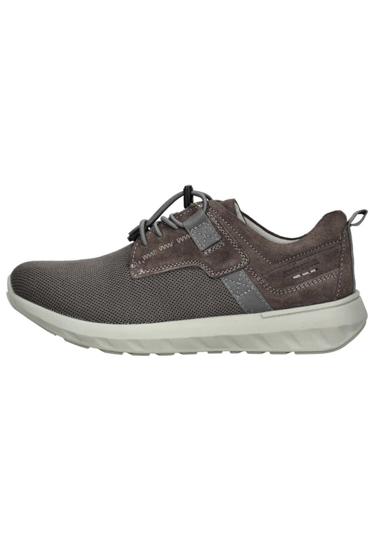 Josef Seibel Halbschuhe Leder/Textil Grau