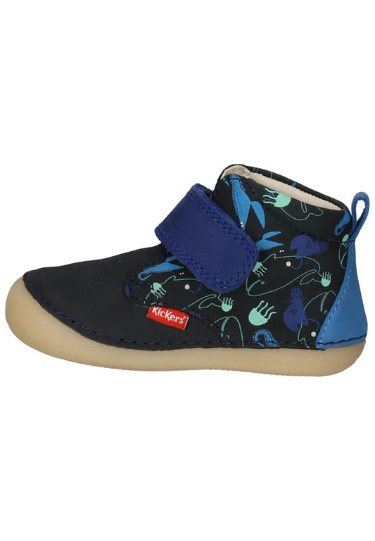 Kickers Stiefelette Leder Marine