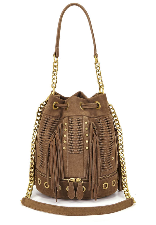 LA CARRIE Taschen Leder Cuoio
