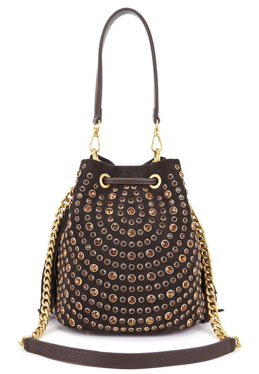 LA CARRIE Taschen Leder/Synthetik Dunkelbraun