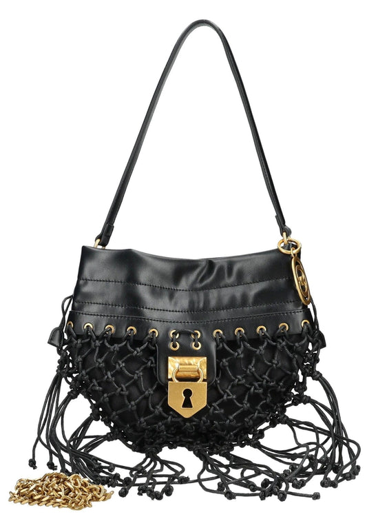 LA CARRIE Taschen Leder/Textil Schwarz