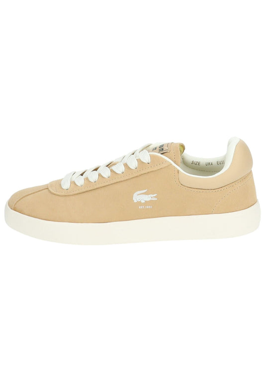 Lacoste Sneaker Leder/Synthetik Braun/Weiß