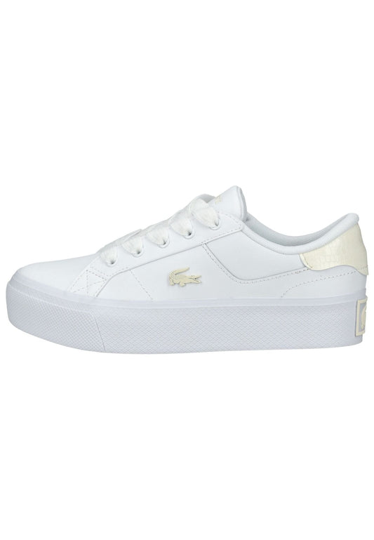 Lacoste Sneaker Leder/Synthetik Weiß