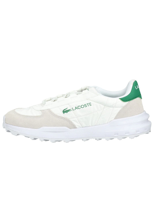Lacoste Sneaker Textil Weiß/Grün