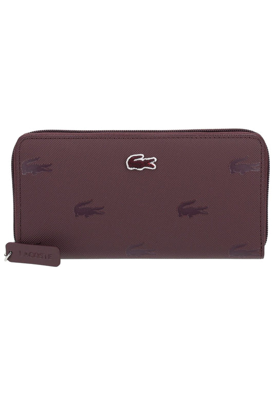 Lacoste Taschen Lederimitat Bordeaux