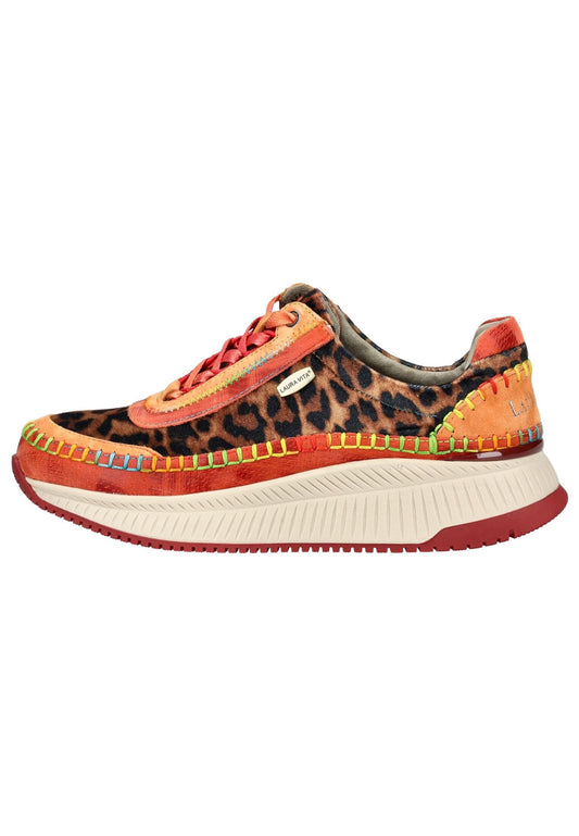 Laura Vita Sneaker Leder/Textil Orange