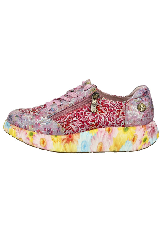 Laura Vita Sneaker Leder/Textil Pink