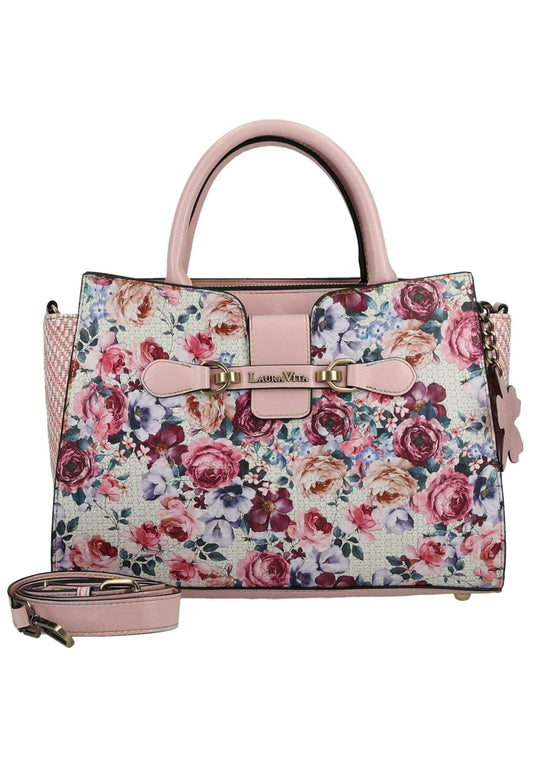 Laura Vita Taschen Lederimitat/Textil Rosa